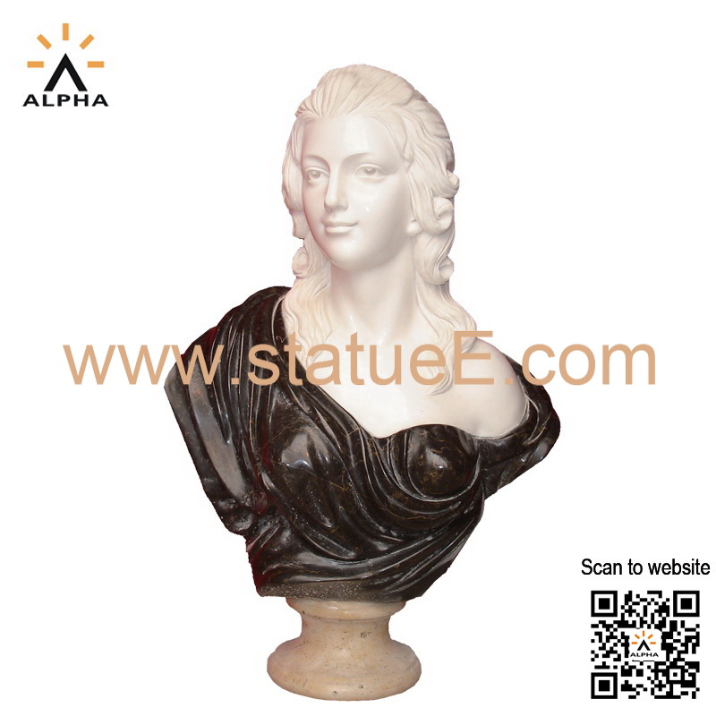 marble ancient bust